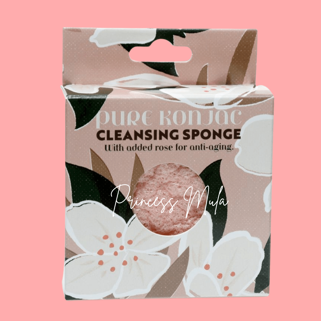 ROSE ANTI-AGING  CLEANSING SPONGE