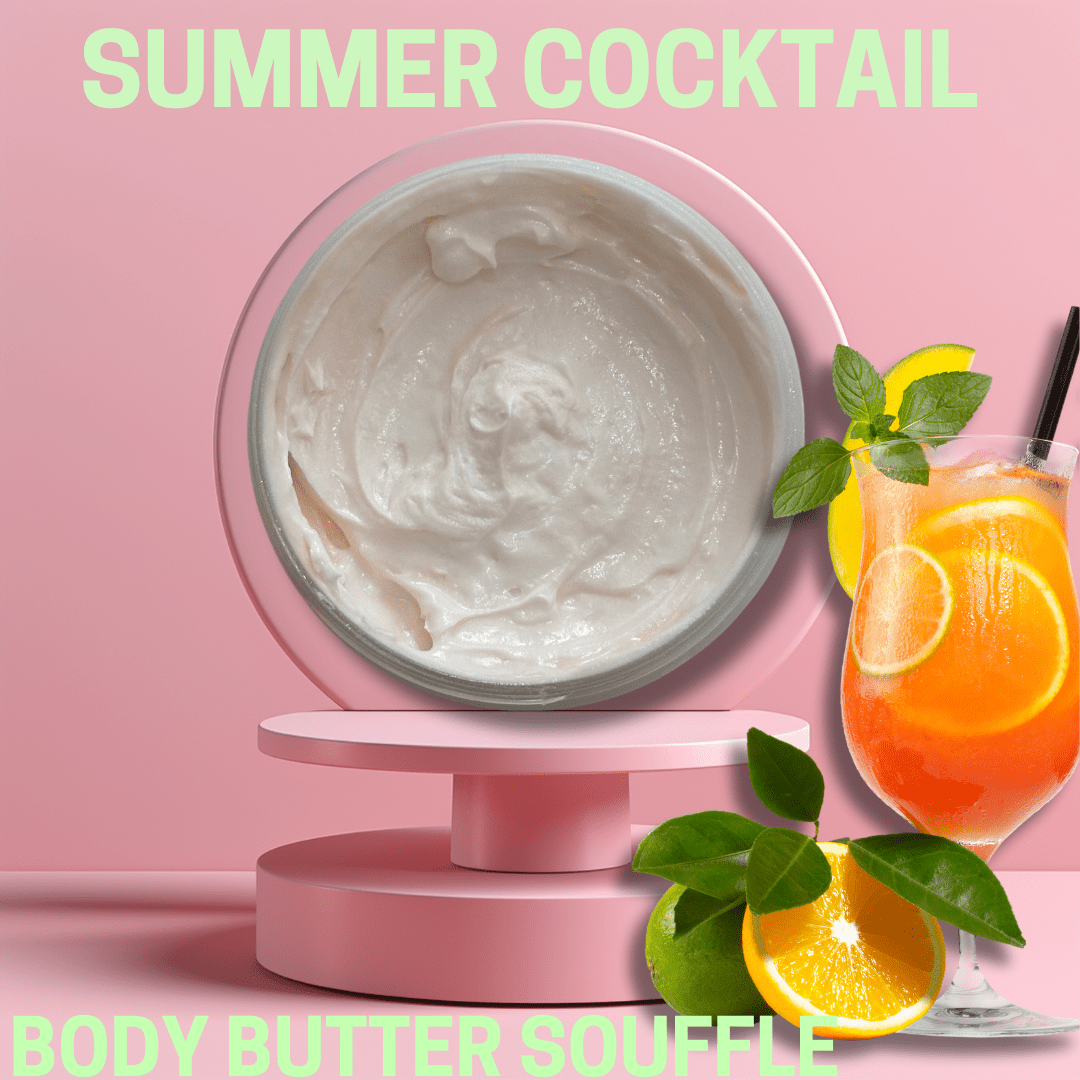 SUMMER COCKTAIL SCENTED WHIPPED BODY BUTTER SOUFFLE