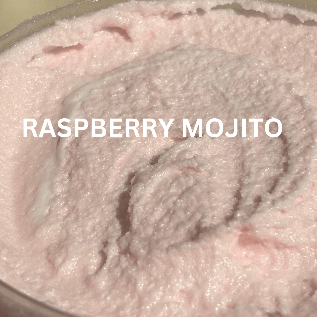 RASPBERRY MOJITO WHIPPED SUGAR SCRUB